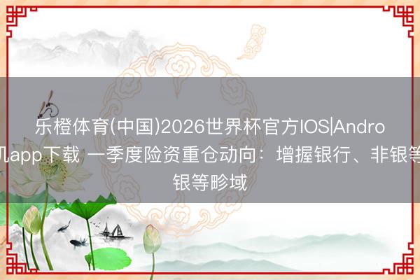乐橙体育(中国)2026世界杯官方IOS|Android手机app下载 一季度险资重仓动向：增握银行、非银等畛域