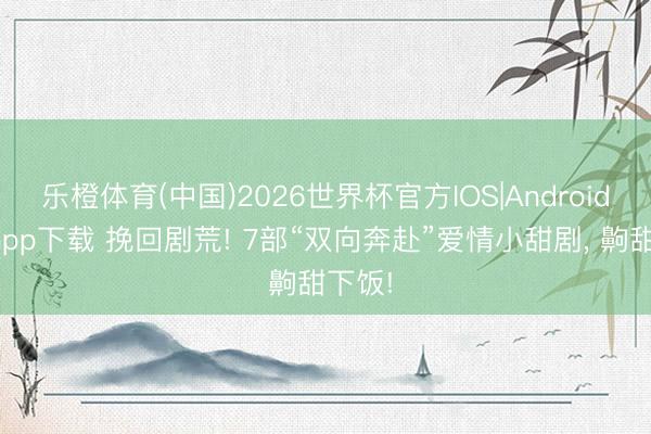 乐橙体育(中国)2026世界杯官方IOS|Android手机app下载 挽回剧荒! 7部“双向奔赴”爱情小甜剧， 齁甜下饭!