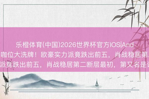 乐橙体育(中国)2026世界杯官方IOS|Android手机app下载 文娱圈咖位大洗牌！欧豪实力派竟跌出前五，肖战稳居第二断层最初，第又名是谁？