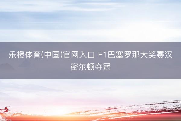 乐橙体育(中国)官网入口 F1巴塞罗那大奖赛汉密尔顿夺冠
