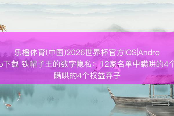 乐橙体育(中国)2026世界杯官方IOS|Android手机app下载 铁帽子王的数字隐私：12家名单中瞒哄的4个权益弃子